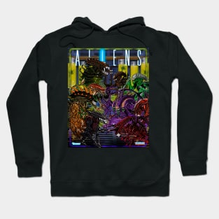 Aliens Battle Hoodie